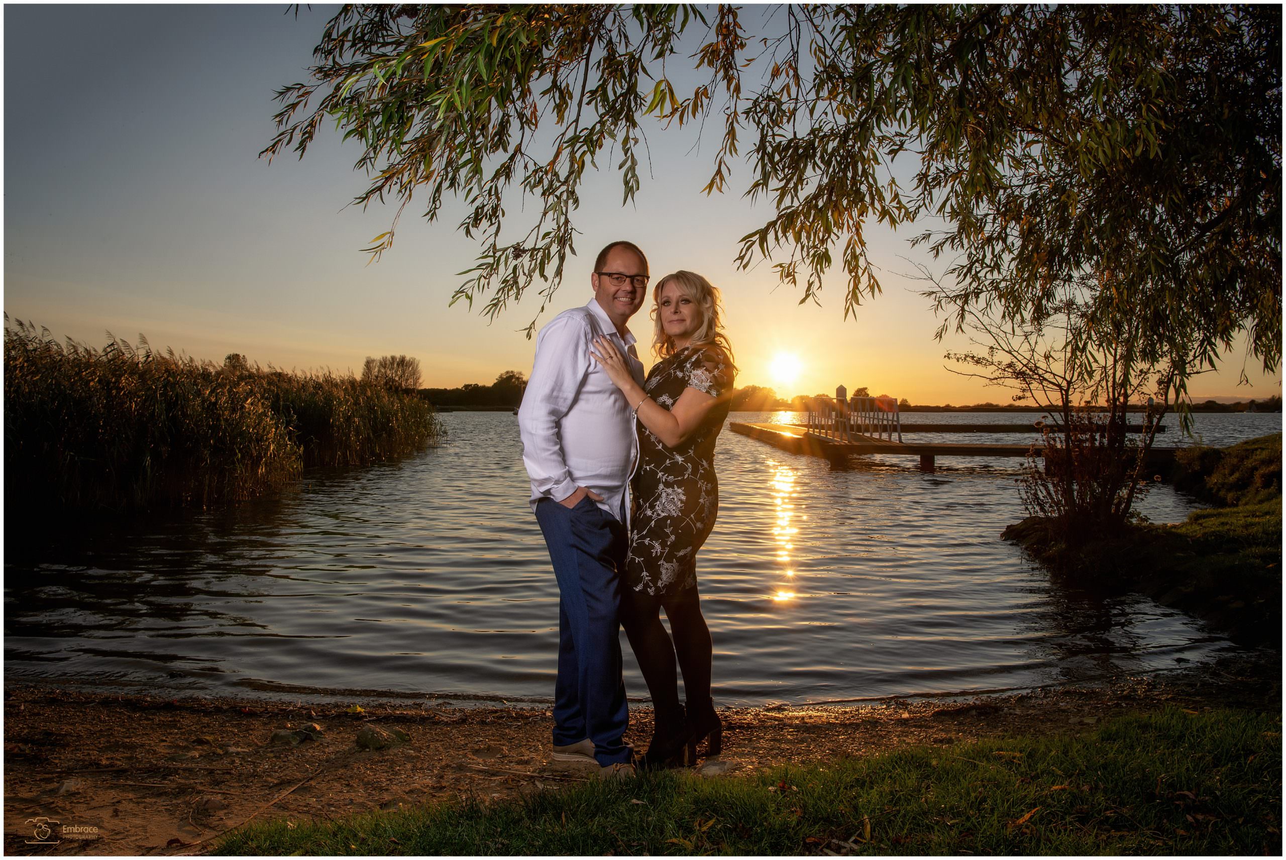 Engagement shoot in Oulton Broad